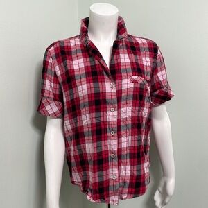 Victoria’s Secret Red plaid summer sleep set